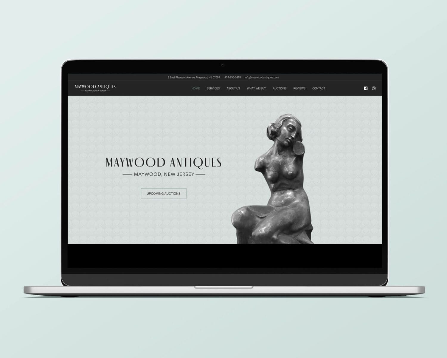 Maywood Antiques Homepage