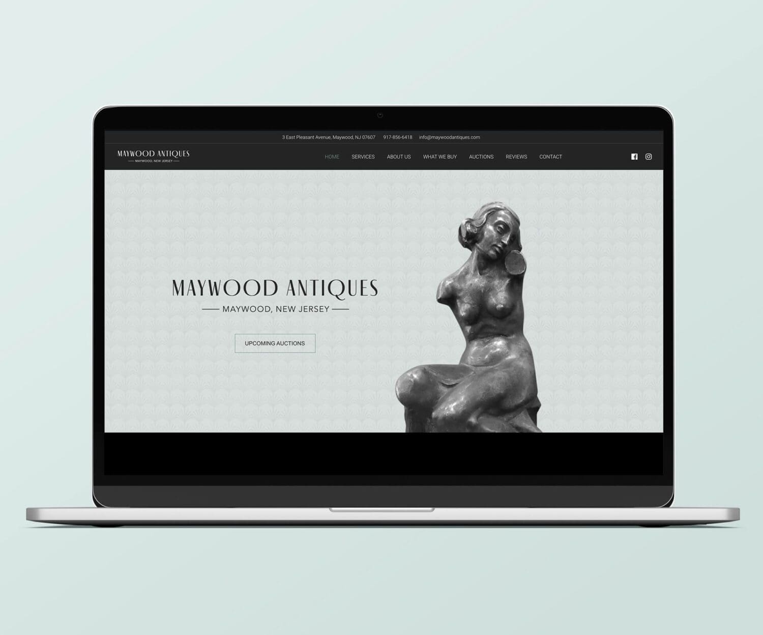 Maywood Antiques Homepage